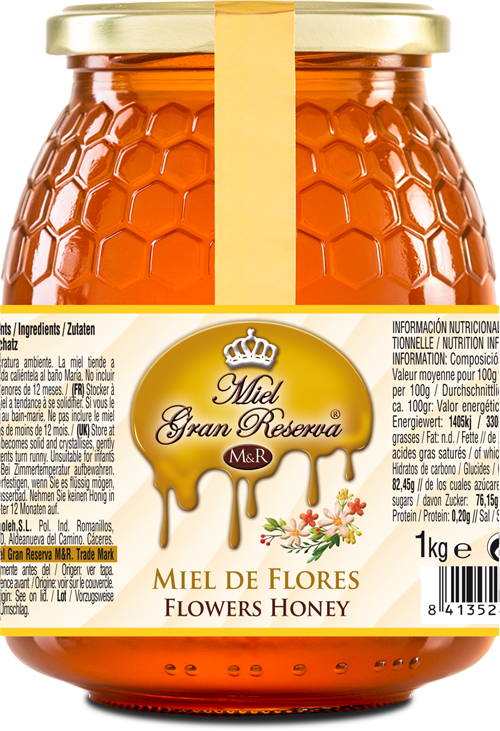 Miel de flores 1 kg