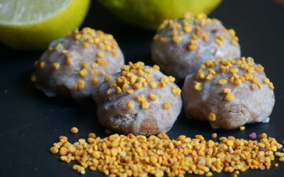 GALLETAS DE NAVIDAD CON MIEL GRAN RESERVA Y GLASEADO DE LIMA Y POLEN