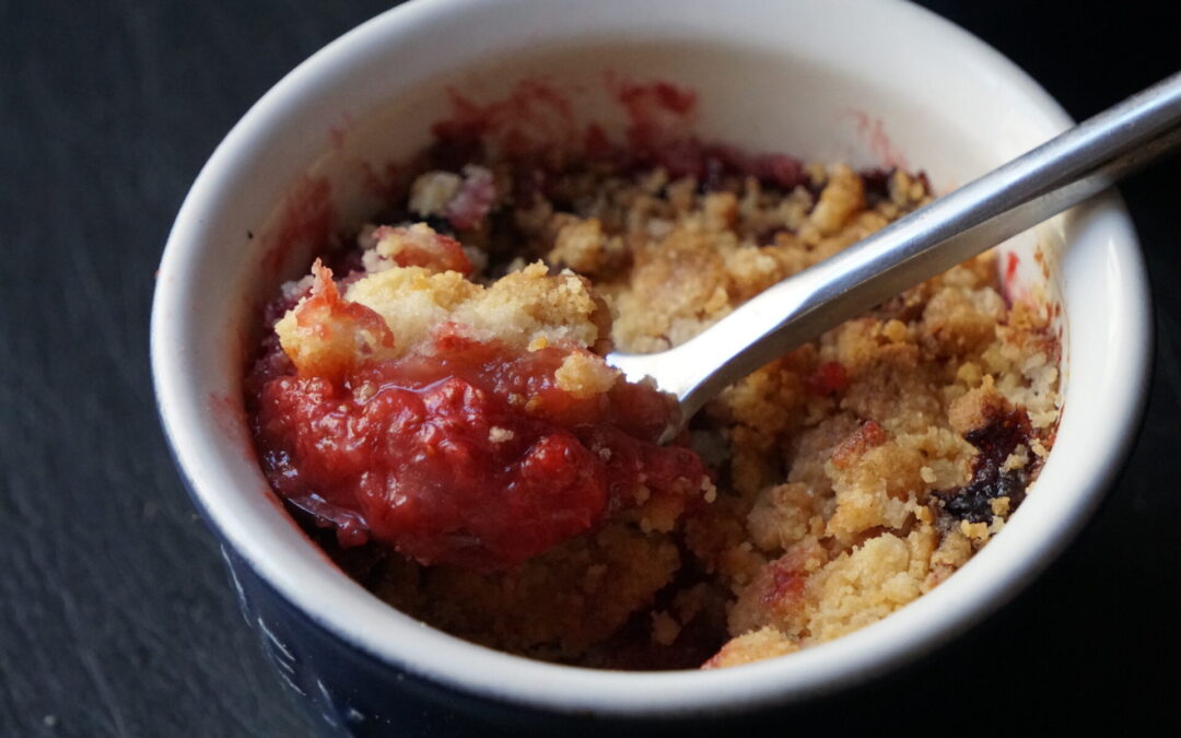 CRUMBLE FRESAS Y MIEL GRAN RESERVA